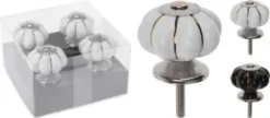 Knoppar i 4-pack -Blomma (Vit)