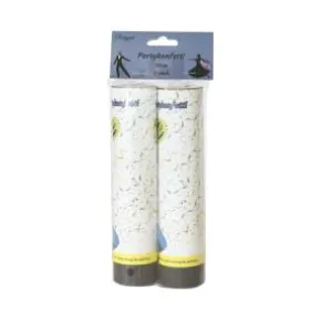 Konfettikanoner 2-pack - Guld/silver