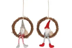 Krans med tomte