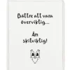 Kylskåpsmagnet - Bättre att vara överviktig...