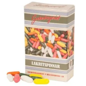 Lakritspinnar 100g