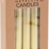 Ljus i metallic guld 10-pack