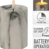 Ljus med LED - Marmor