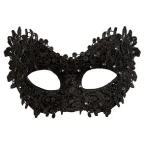 Lyxig spetsmask