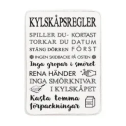 Magnet - Kylskåpsregler