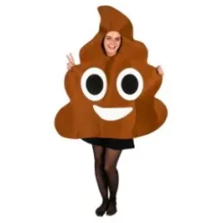 Maskeraddräkt Bajs-emoji