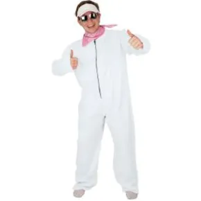 Maskeraddräkt - Overall vit