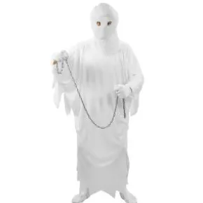 Maskeraddärkt Spöke (122/128)