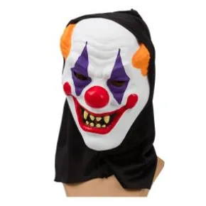 Maskeradmask Clown