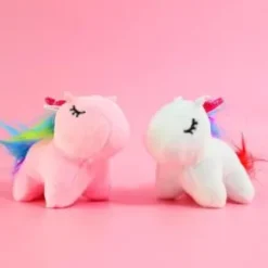 Mjukis nyckelring - Unicorn