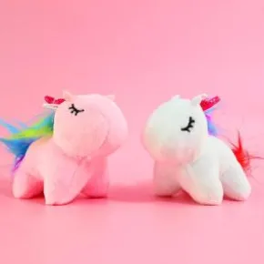 Mjukis nyckelring - Unicorn