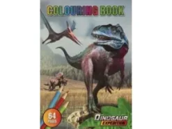 Målarbok - Dinosaurier