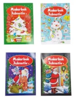 Målarbok - Julmotiv