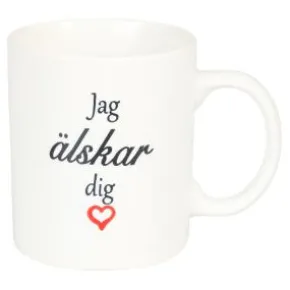 Mugg - Jag Älskar Dig