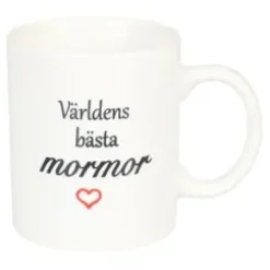 Mugg - Världens Bästa Mormor