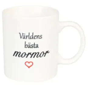 Mugg - Världens Bästa Mormor