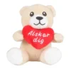 Nallebjörn med hjärta "Älskar dig"