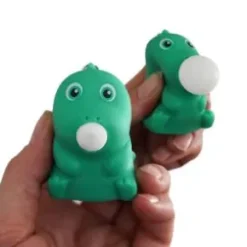 Nyckelring - Bubbelblåsande Dino