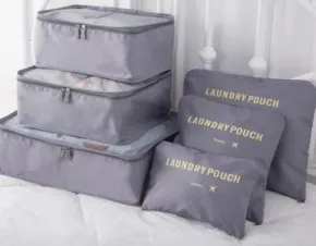 Packpåsar till resväskan 6-pack