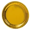 Pappersassiett 8-pack - Guld