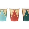 Pappersmuggar i 6-pack - Cirkus