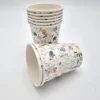 Pappersmuggar 8-pack - Sommarmotiv