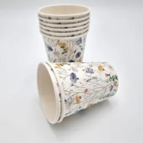 Pappersmuggar 8-pack - Sommarmotiv