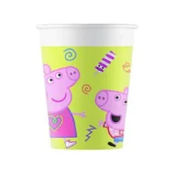 Pappersmugg i 8-pack - Greta Gris