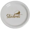 Papperstallrik i 8-pack - Student