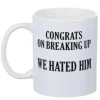 Porslinsmugg - Congrats on breaking up