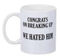 Porslinsmugg - Congrats on breaking up