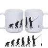 Porslinsmugg - Evolution fiskare