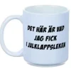 Porslinsmugg - JULKLAPPSLEKEN