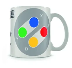 Porslinsmugg - Nintendo SNES kontroller