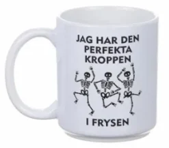 Porslinsmugg - Perfekta kroppen
