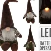 Prydnadsnisse med LED Flicka