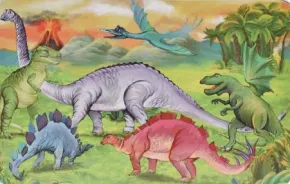Pussel 80 bitar - Dinosaurier