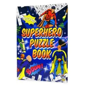 Pysselbok A6 - Superheroes