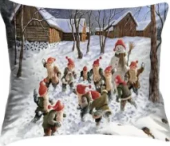 Örngott - Snöbollar