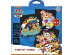 Scratch Art kort - Paw Patrol