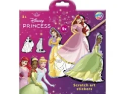 Scratch Art stickers - Disney prinsessor