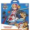 Scratch Art stickers - Paw Patrol