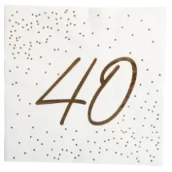 Servetter 16-pack - "40"