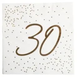 Servetter 16-pack - "30"