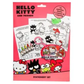 Set med aktivitetsblad - Hello Kitty