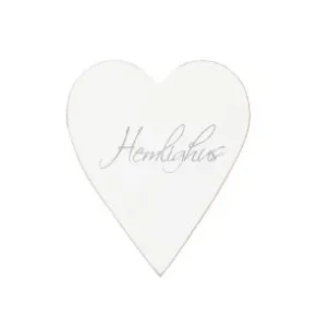 Självhäftande hjärta - Hemlighus