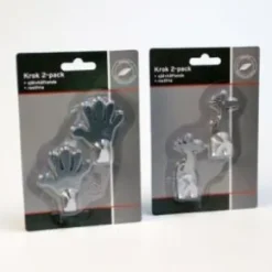 Självhäftande krokar 2-pack (Giraff)