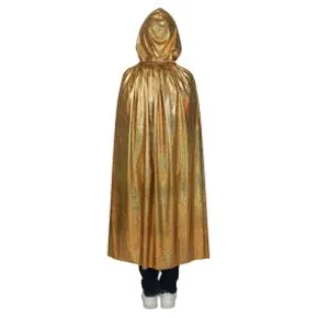Skimrande maskerad cape (Guld)