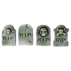 Små gravstenar i 4-pack