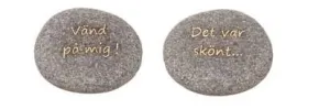 Sten - Vänd på mig! (Grå)